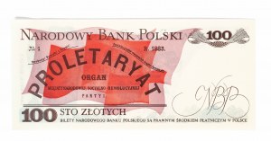 Polsko, PRL (1944-1989), 100 ZŁOTYCH 1.06.1986, série NE