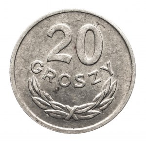 Polska, PRL (1944-1989), 20 groszy 1962