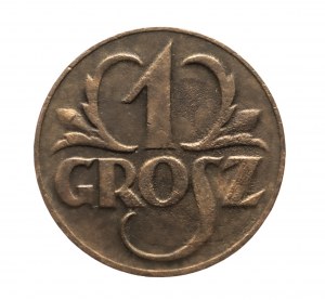 Poland, Second Republic (1918-1939), 1 penny 1923, Kings Norton