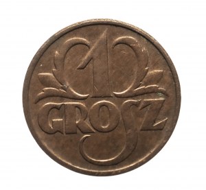 Polen, Zweite Republik (1918-1939), 1 Grosz 1932, Warschau
