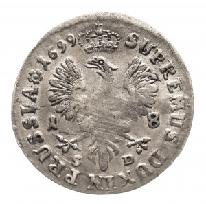 Allemagne, Brandebourg-Prusse, Frédéric III (1688-1701), ort 1699 SD, Königsberg