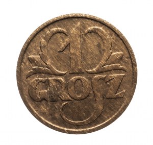 Polsko, Druhá republika (1918-1939), 1 grosz 1936, Varšava