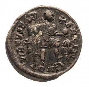 Empire romain, Théodose Ier (379-395), follis 383-388, Constantinople