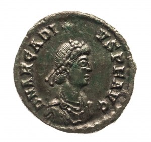 Empire romain, Arcadius (383-408), bronze 384-387, Siscia