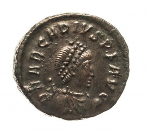 Římská říše, Arcadius (383-408), bronz 388-392, Konstantinopol