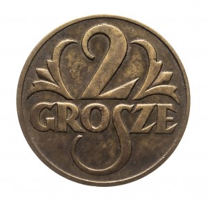 Polonia, Seconda Repubblica (1918-1939), 2 grosze 1923, Varsavia