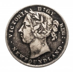 Kanada, Newfoundland, 20 centov 1899, striebro