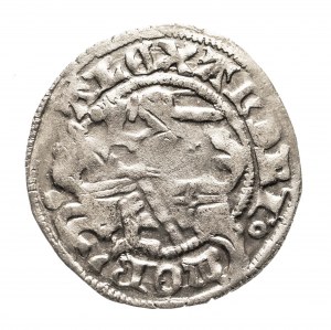 Pologne, Alexandre Jagellon (1501-1506), demi-penny lituanien sans date, Vilnius