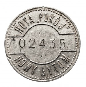 Silesia, token of 100 pennies of the Peace Steelworks, New Bytom