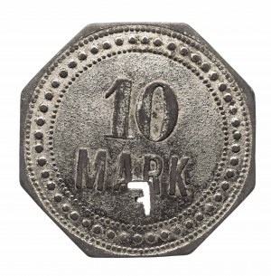 Silesia, token 10 mark F (no date)