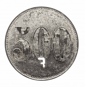 Schlesien, Wertmarke 500 WERTH-MARKE F (ohne Datum)