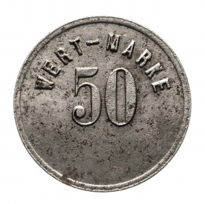 Slesia, gettone 50 Miniera WERT-MARKE Zaręba (senza data)