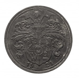 Silesia, gas token 1921 Wroclaw