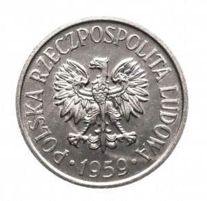 Polen, PRL (1944-1989), 5 groszy 1959, Warschau