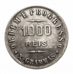 Brazília, 1000 realov 1906, Rio de Janeiro