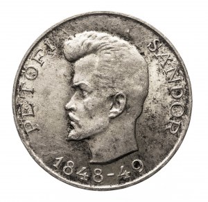 Węgry, 5 forintów 1947, Kossuth, srebro, Budapeszt