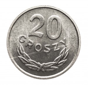 Polen, PRL (1949-1989), 20 groszy 1963, Warschau