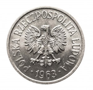 Polen, PRL (1949-1989), 20 groszy 1963, Warschau
