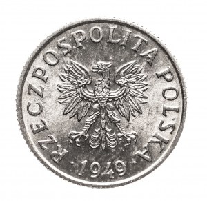 Pologne, République populaire de Pologne (1949-1989), 2 grosze 1949