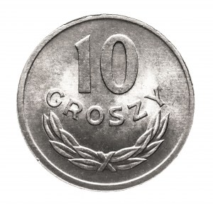 Polsko, PRL (1949-1989), 10 groszy 1965, Varšava