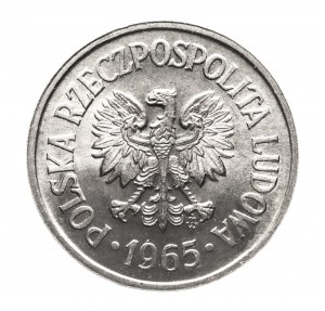 Polsko, PRL (1949-1989), 10 groszy 1965, Varšava