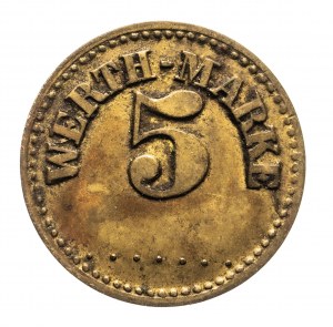 Silesia, token 5 WERTH-MARKE (no date)