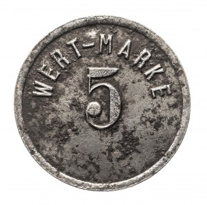 Schlesien, Wertmarke 5 WERT-MARKE Zaręba Mine (ohne Datum)