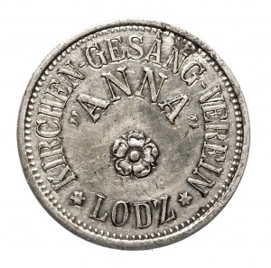 Poland, token of the St. Anne's Church Choir, Lodz.