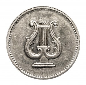 Poland, token of the St. Anne's Church Choir, Lodz.