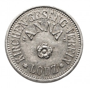 Poland, token of the St. Anne's Church Choir, Lodz.