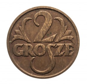 Polonia, Seconda Repubblica (1918-1939), 2 grosze 1928, Varsavia