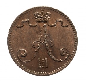 Finlandia, Aleksander III (1881-1894), 1 penni 1883