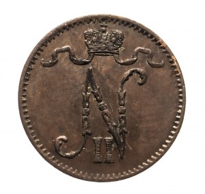 Finnland, Nikolaus II. (1895-1917), 1 Pfennig 1901