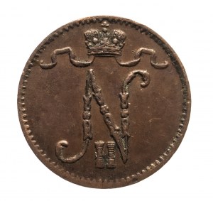 Finlandia, Mikołaj II (1895-1917), 1 penni 1905