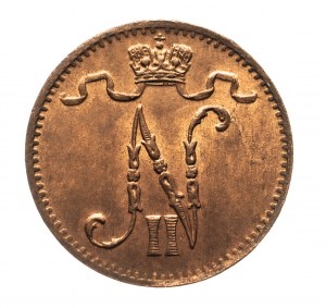 Finlandia, Nicola II (1895-1917), 1 penny 1915