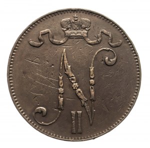 Finlandia, Mikołaj II (1895-1917), 5 pennia 1901