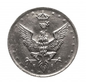 Polen, Königreich Polen, 5 fenig 1917, Stuttgart