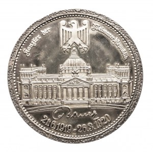 Germany, Gustav Bauer medal, 999 silver