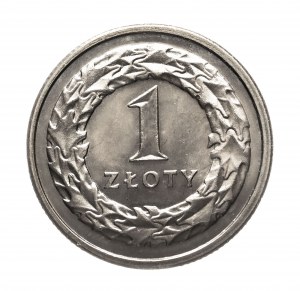 Poľsko, Poľská republika od roku 1989, 1 zlotý 1991, Varšava