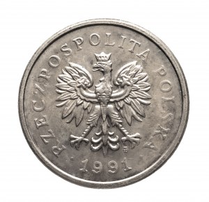 Polsko, Polská republika od roku 1989, 1 zlotý 1991, Varšava