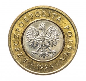 Polonia, Repubblica di Polonia dal 1989, 2 zloty 1994, Varsavia