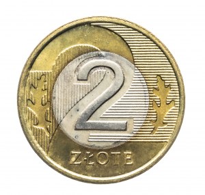 Polska, Rzeczpospolita od 1989 roku, 2 złote 1995, Warszawa