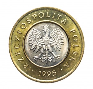Pologne, République de Pologne depuis 1989, 2 zlotys 1995, Varsovie