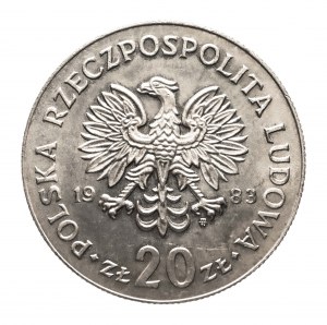 Polonia, PRL (1944-1989), 20 zloty 1983 Nowotko, Varsavia