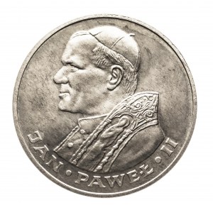 Pologne, République populaire de Pologne (1944-1989), 1000 zloty 1983, Jean-Paul II, argent