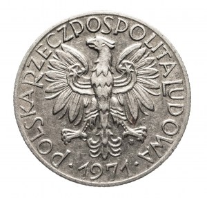 Pologne, République populaire de Pologne (1944-1989), 5 zloty 1971 Rybak