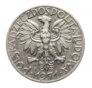 Polska, PRL (1944-1989), 5 złotych 1971 Rybak