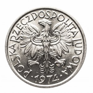 Pologne, PRL (1944-1989), 2 zloty 1974 Kłosy, Varsovie