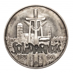 Pologne, République de Pologne depuis 1989, 100000 zloty 1990, Solidarité type A