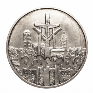 Poland, Republic of Poland since 1989, 100000 zloty 1990, Solidarity type A
